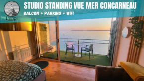 - L'IROIZH - CONCARNEAU - VUE MER PANORAMIQUE - STUDIO STANDING PLAGE DES SABLES BLANCS - PARKING - PANORAMIC SEA VIEW - NEAR THALASSOTHERAPY - Wifi -